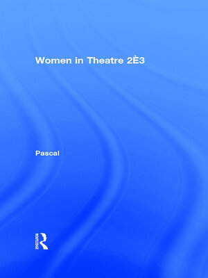 cover image of Women in Theatre 2£3